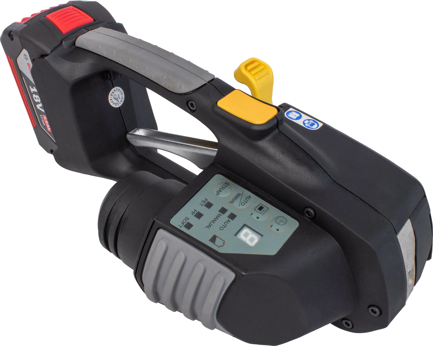Heavy Duty Battery Tool Kit - 1/2"- 5/8" for Polypropylene and Polyester Strapping with Batteries and Charger