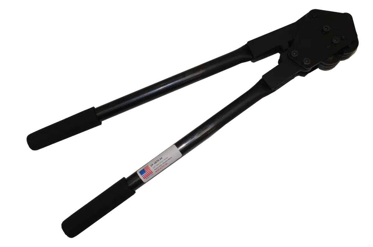 Heavy Duty Double-Notch Side Action Sealer - 3/4" for Steel