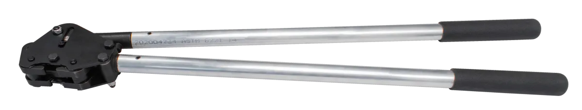 Heavy Duty Double-Notch Side Action Sealer - 1" for Steel - Steel Handles