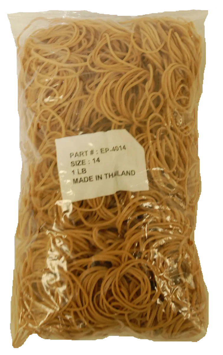 Standard Rubber Bands - 2" Circumference x 1/16" Wide
