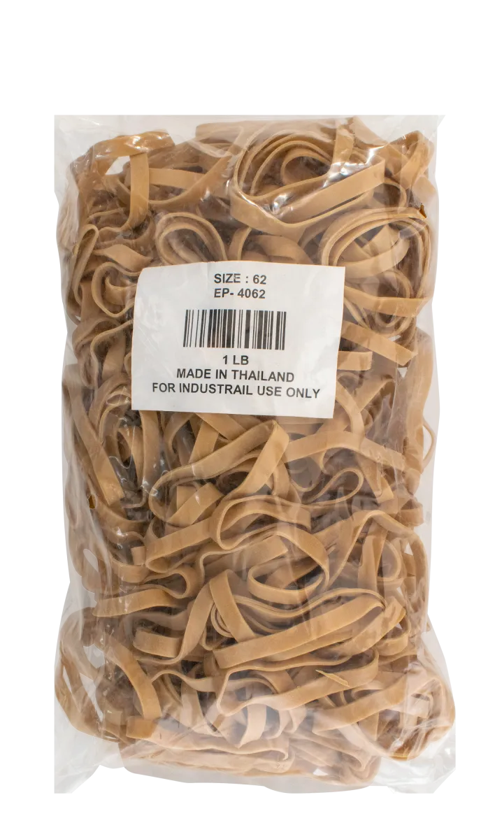 Standard Rubber Bands - 2 1/2" Circumference x 1/4" Wide