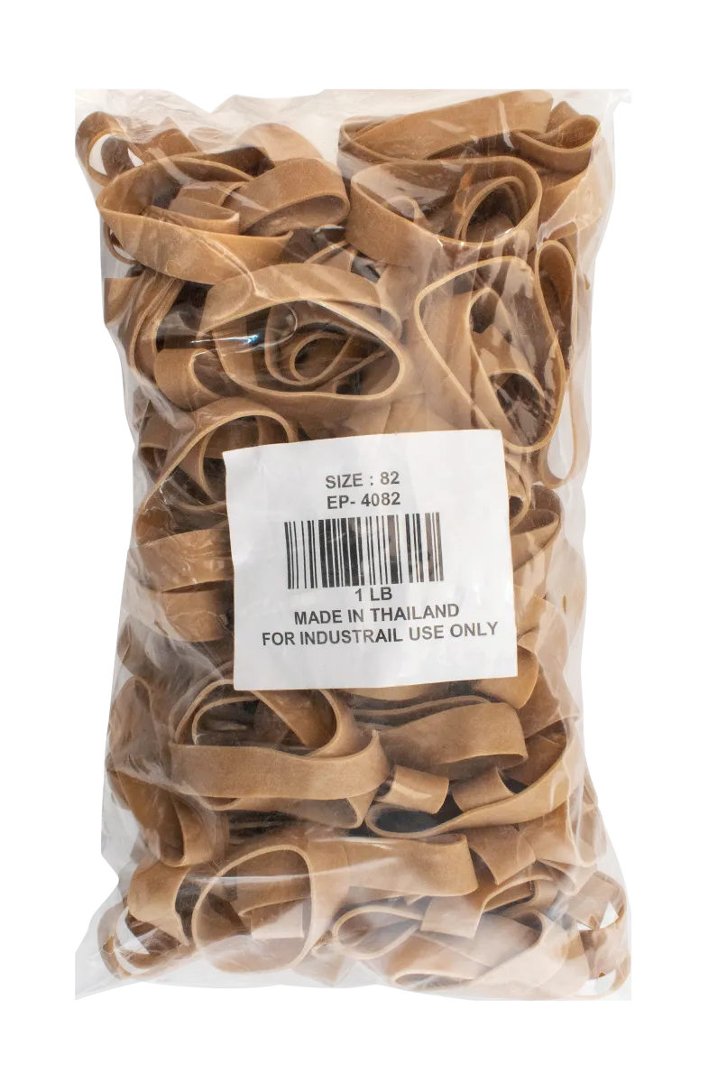Standard Rubber Bands - 2 1/2" Circumference x 1/2" Wide