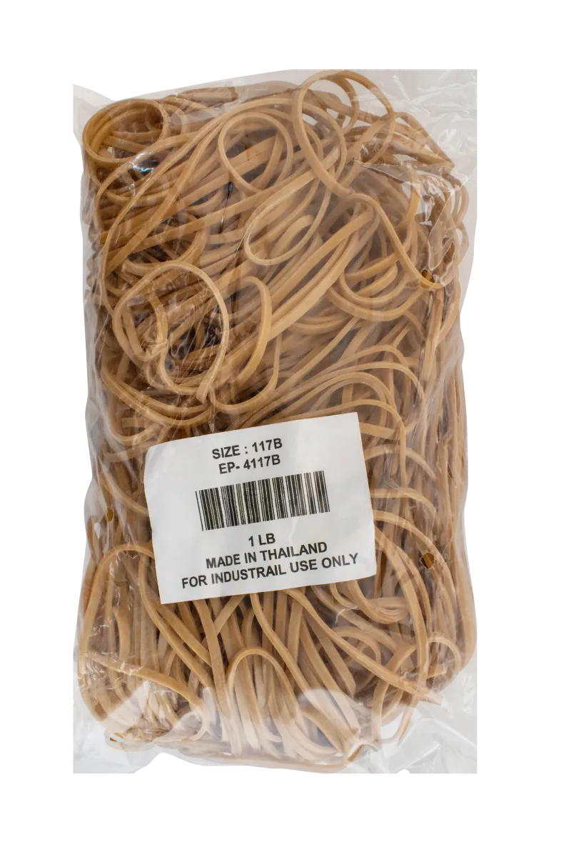 Standard Rubber Bands - 7" Circumference x 1/8" Wide