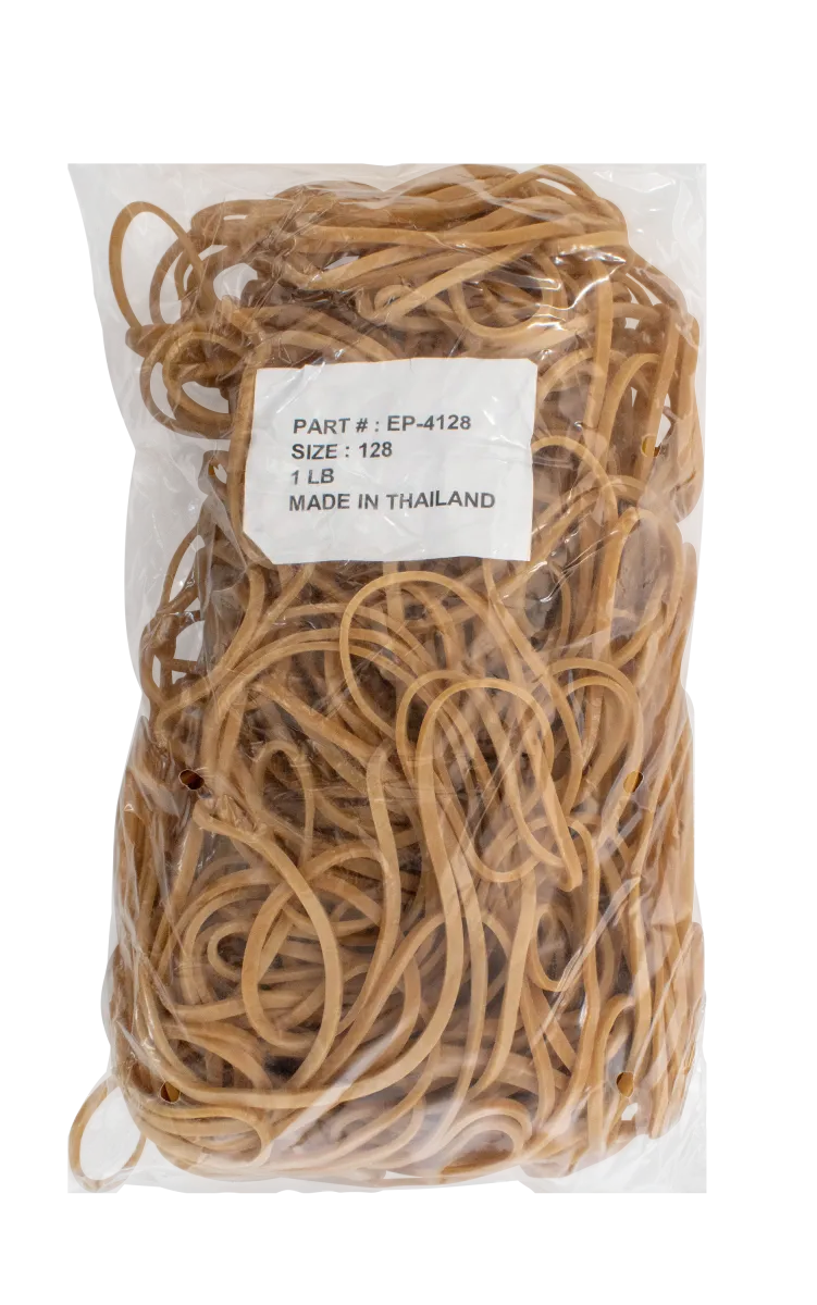 Standard Rubber Bands - 8" Circumference x 1/8" Wide