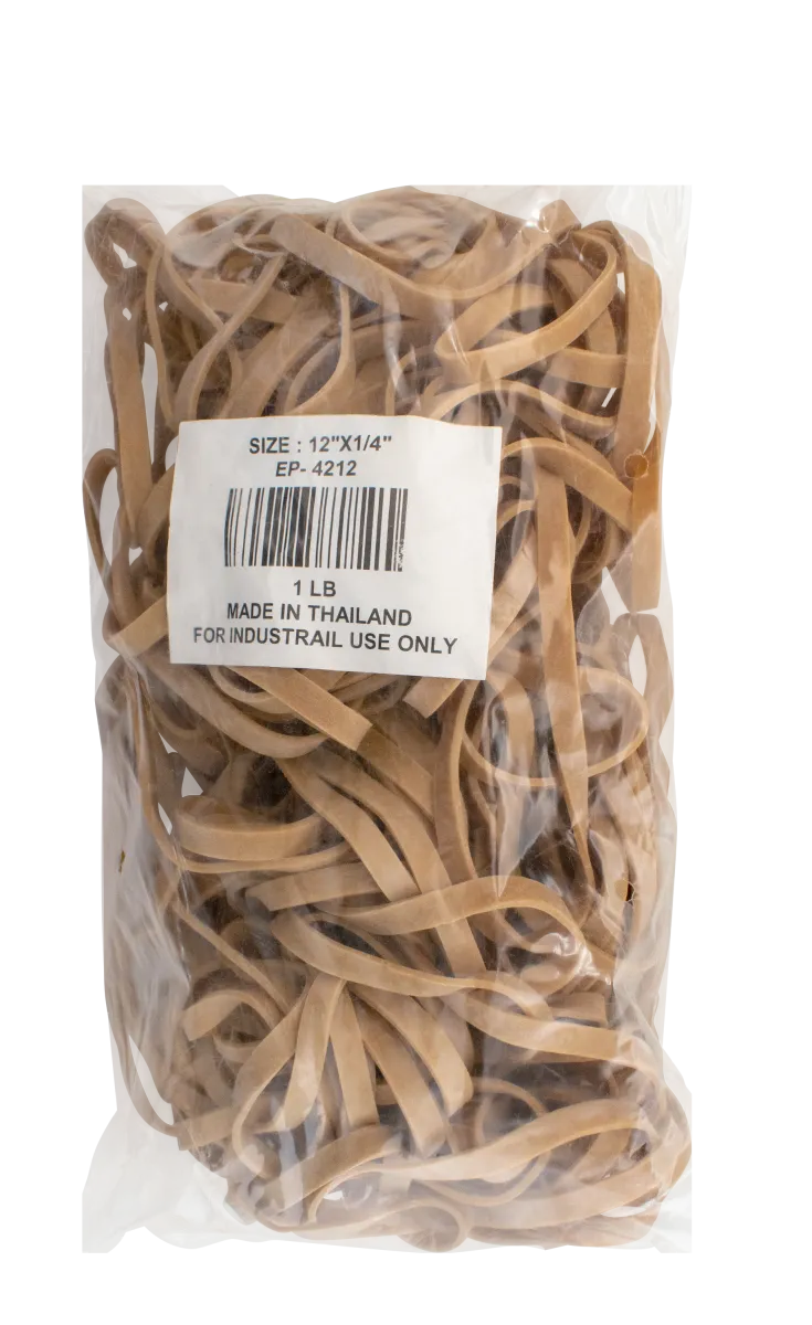 Large Rubber Bands - 12 Circumference x 1/4" Wide