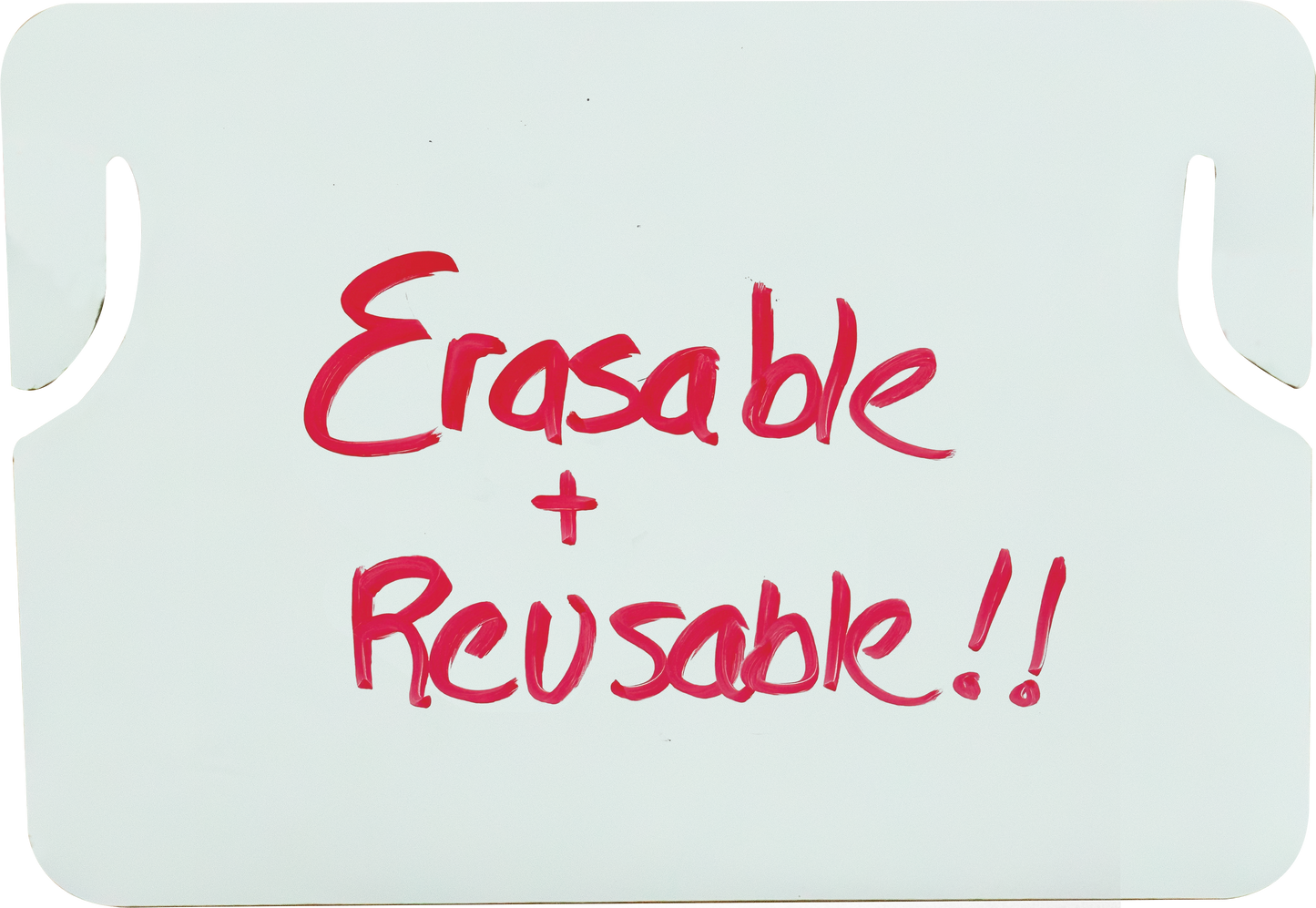 HD Pallet Band Clip - Erasable Placard, White 8.5 x 11 (12pcs/pk)