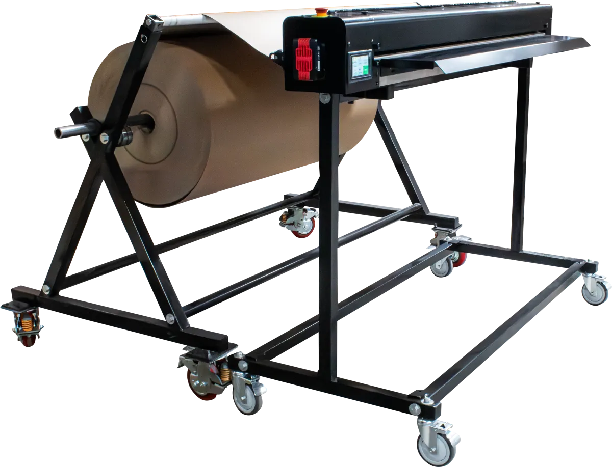 HD Roll Stand w/ Automatic Sheet Cutter – 48”