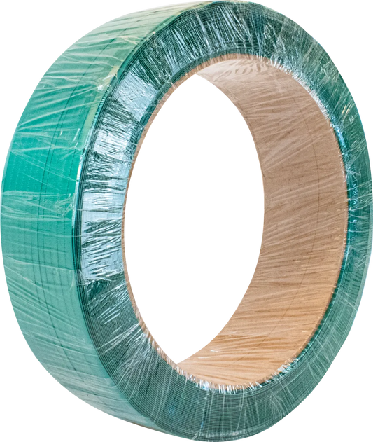 1/2" x .020" Regular Duty Polyester 7200' Strapping Coil - Green