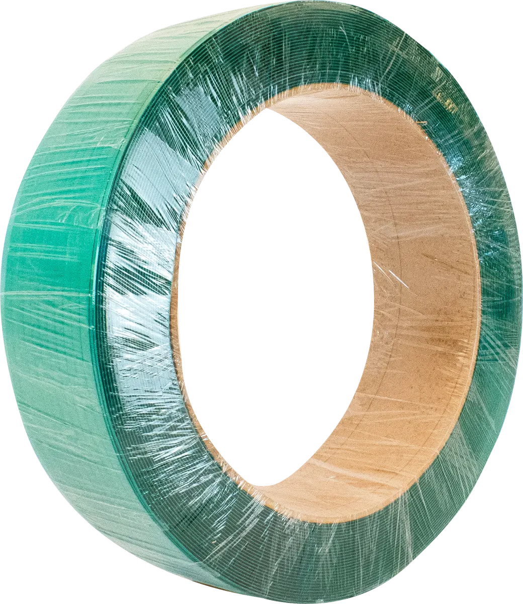 1/2" x .028" Regular Duty Polyester 6500' Strapping Coil - Green