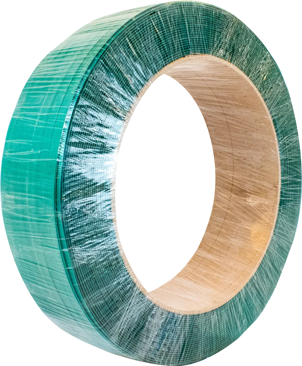 3/4" x .035" Regular Duty Polyester 3500' Strapping Coil - Green