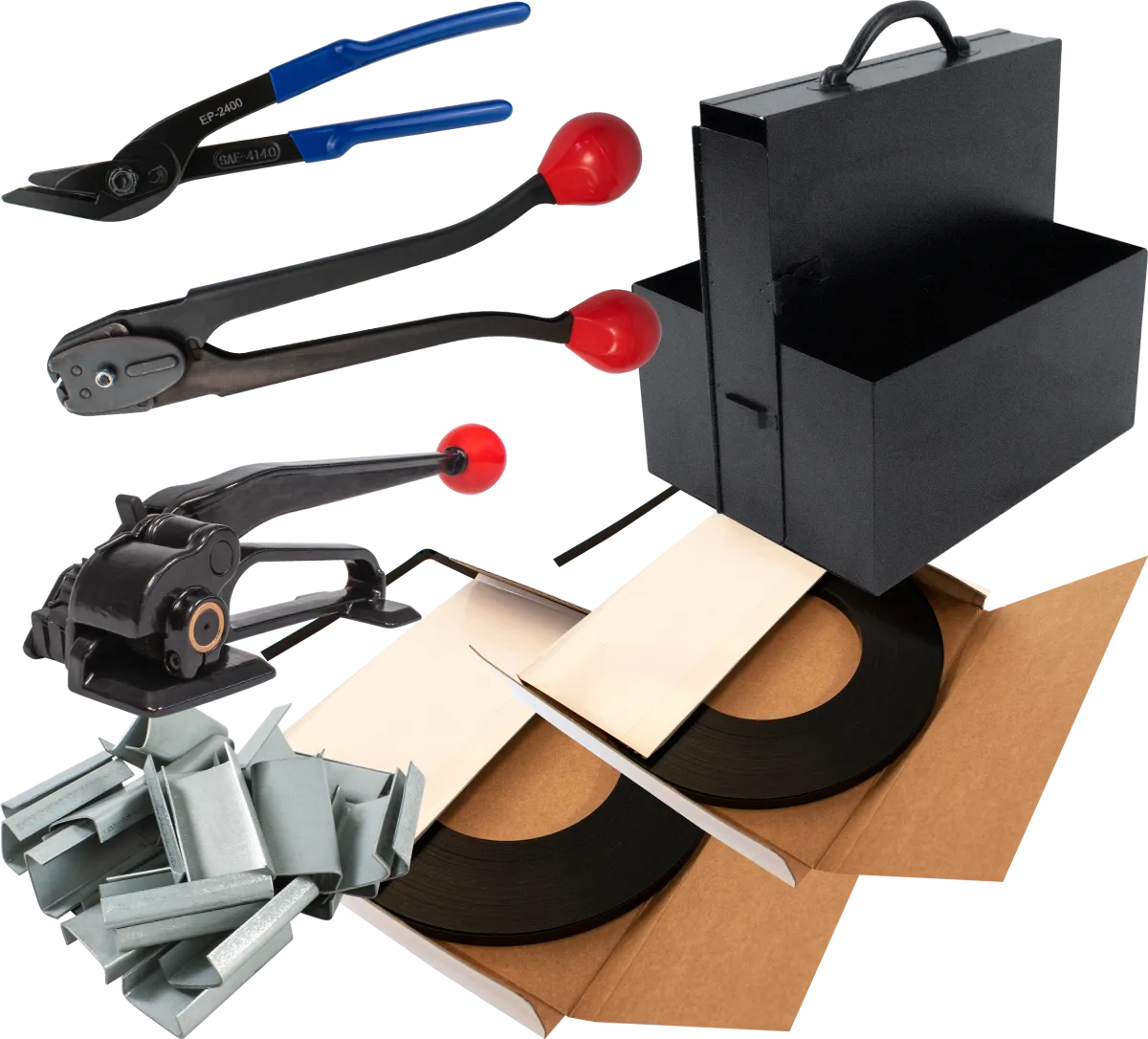 Steel Strapping Kit for 1/2" - Open Seals, Economy