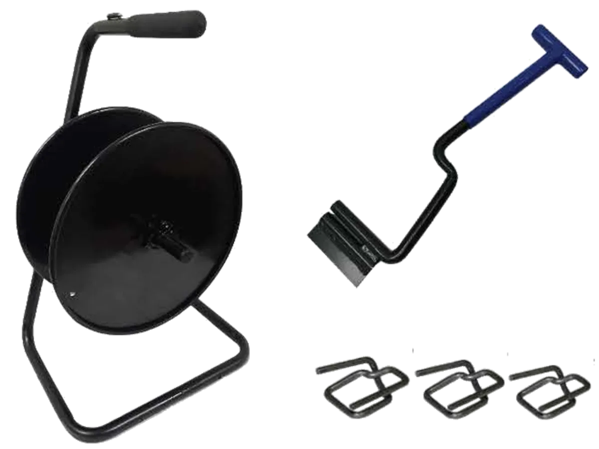 Woven Polyester Strapping Kit for 1/2" with 6" Core ID, Economy