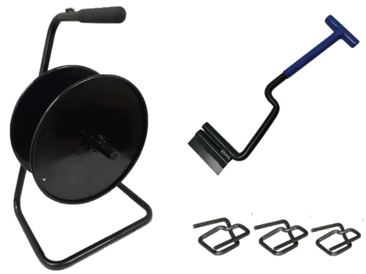 Woven Polyester Strapping Kit for 5/8" with 8" Core ID, Economy