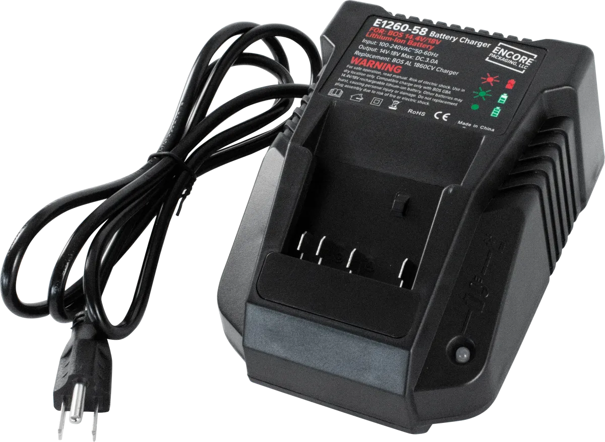 18V Rechargeable Lithium-Ion Battery Charger