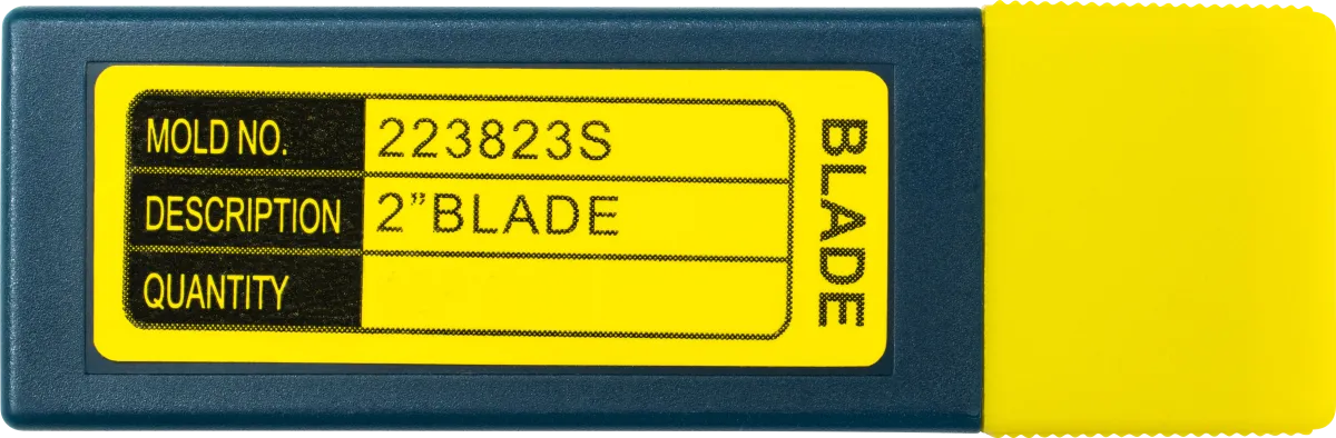 2" Serrated Blade - Tape Dispenser Replacement 8 per pack
