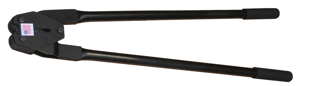 Heavy Duty Premium Front Action Micro-Grit Sealer - 1/2" - Poly Strapping Tool