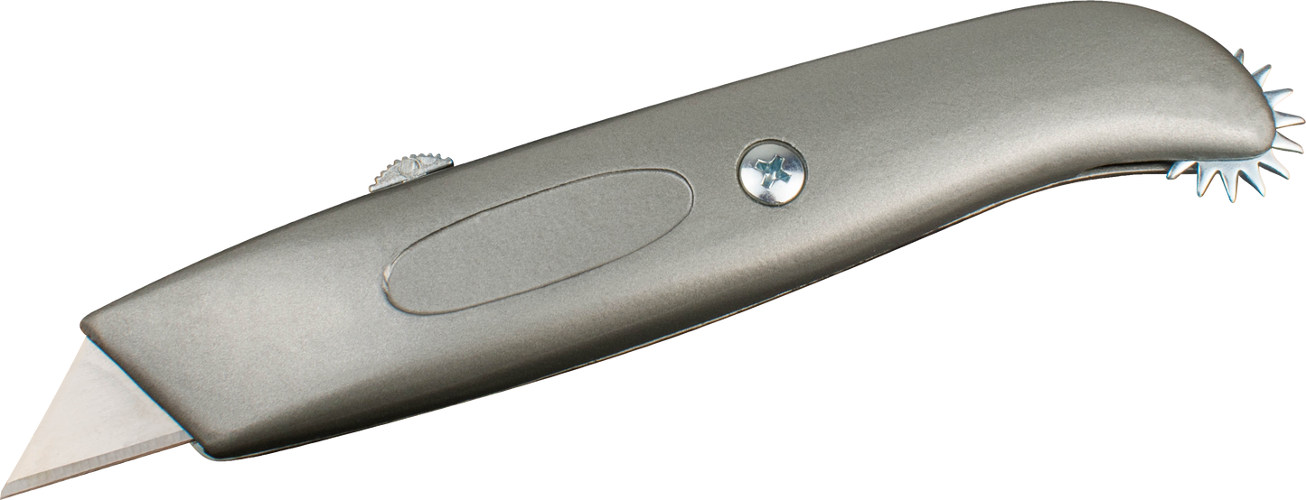 Retractable Utility Knife with Scoring Wheel