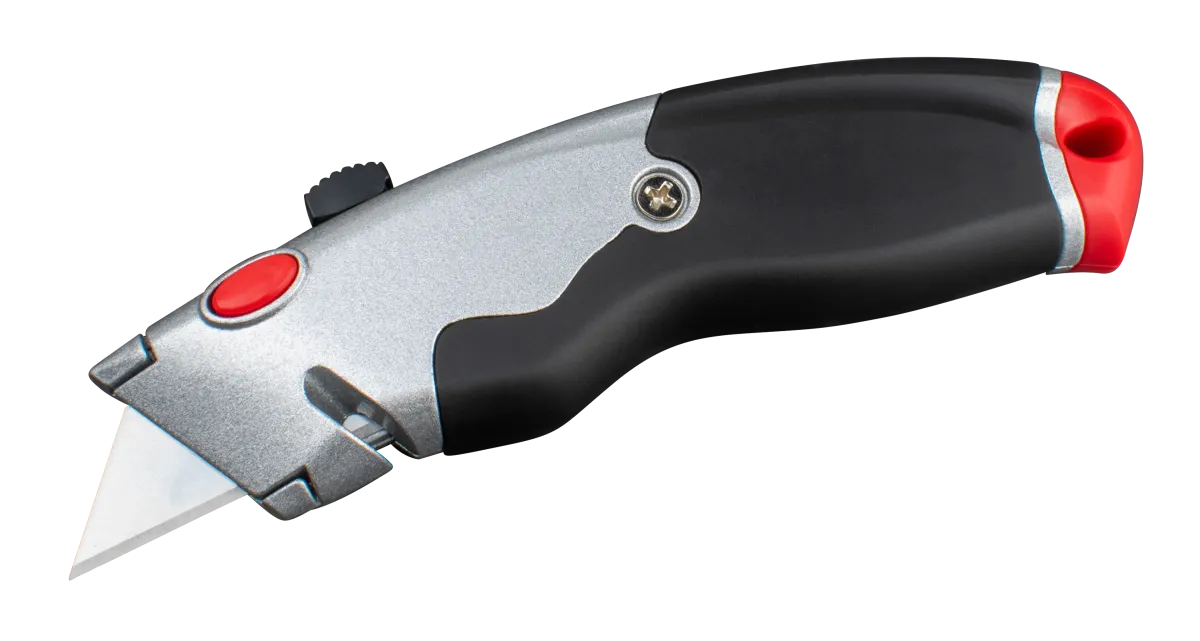 Top Actuated Locking Utility Knife