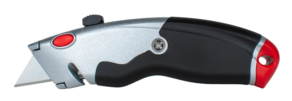 Top Actuated Locking Utility Knife