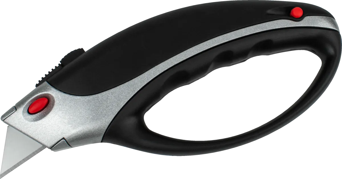 Retractable Knife with Knuckle Handle