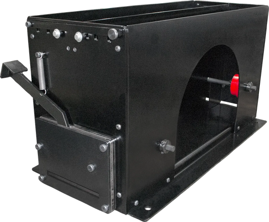 Floor Mount with Cutter for Steel or Poly Strapping