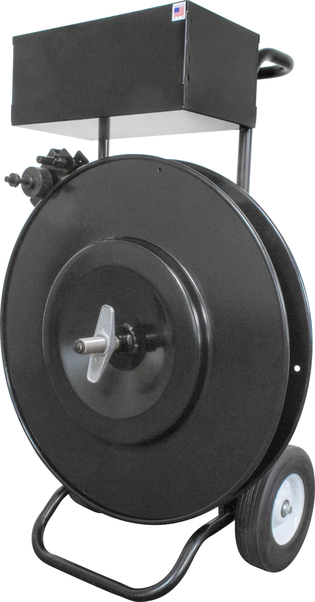 Heavy Duty Premium Strapping Dispenser for Steel or Poly Strapping