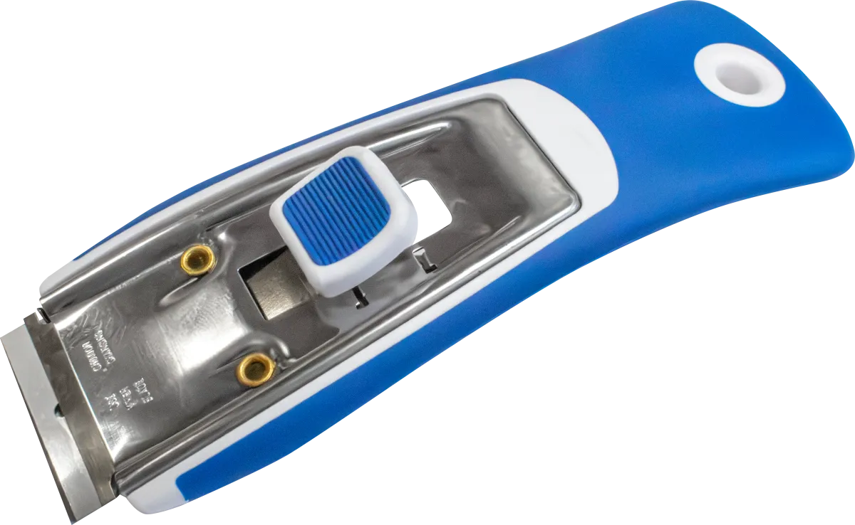 Retractable Scraper Knife with Grip - 12/Case