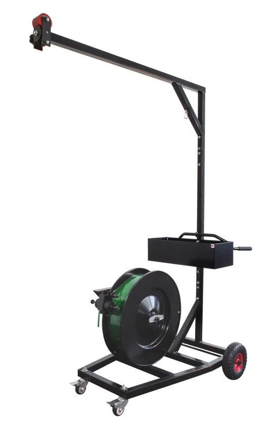 Tool Balancer Cart (standard version w/ tool mast) (Oscillated) for Steel and Poly Strapping