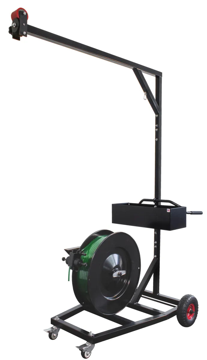 Tool Balancer Cart (standard version w/ tool mast) (Ribbon) for Steel and Poly Strapping