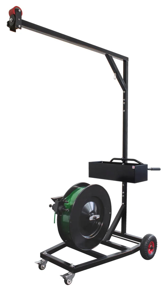 Tool Balancer Cart (standard version w/ tool mast) (Ribbon) for Steel and Poly Strapping