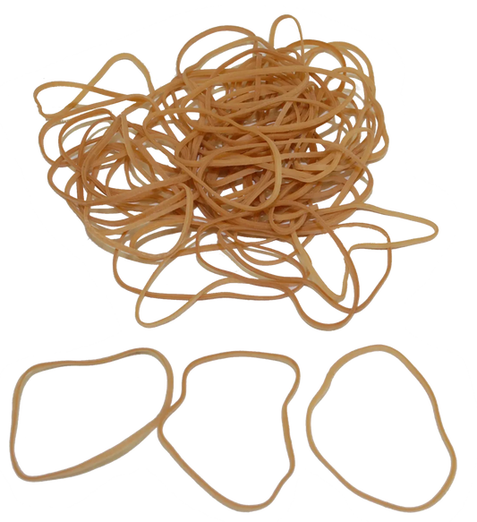 Standard Rubber Bands - 2 1/2" Circumference x 1/16" Wide