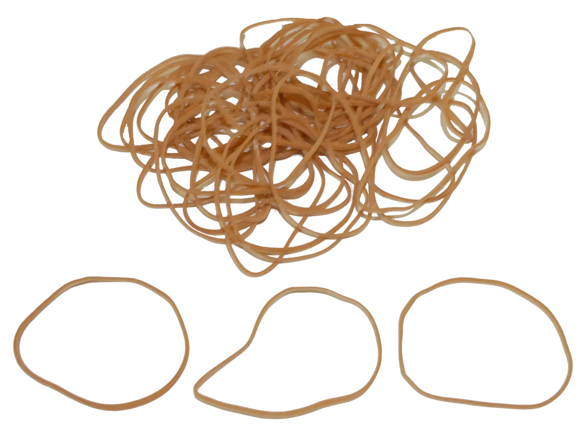 Standard Rubber Bands - 3" Circumference x 1/16" Wide
