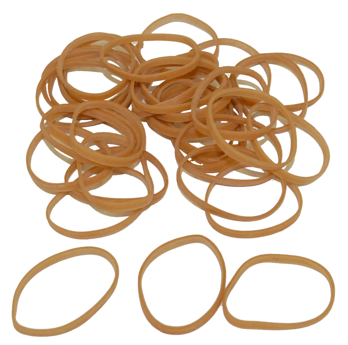 Standard Rubber Bands - 2" Circumference x 1/8" Wide