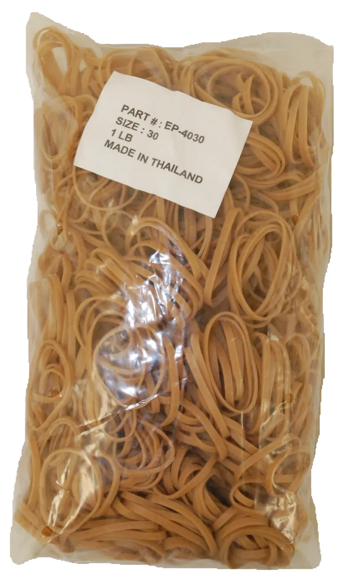 Standard Rubber Bands - 2" Circumference x 1/8" Wide