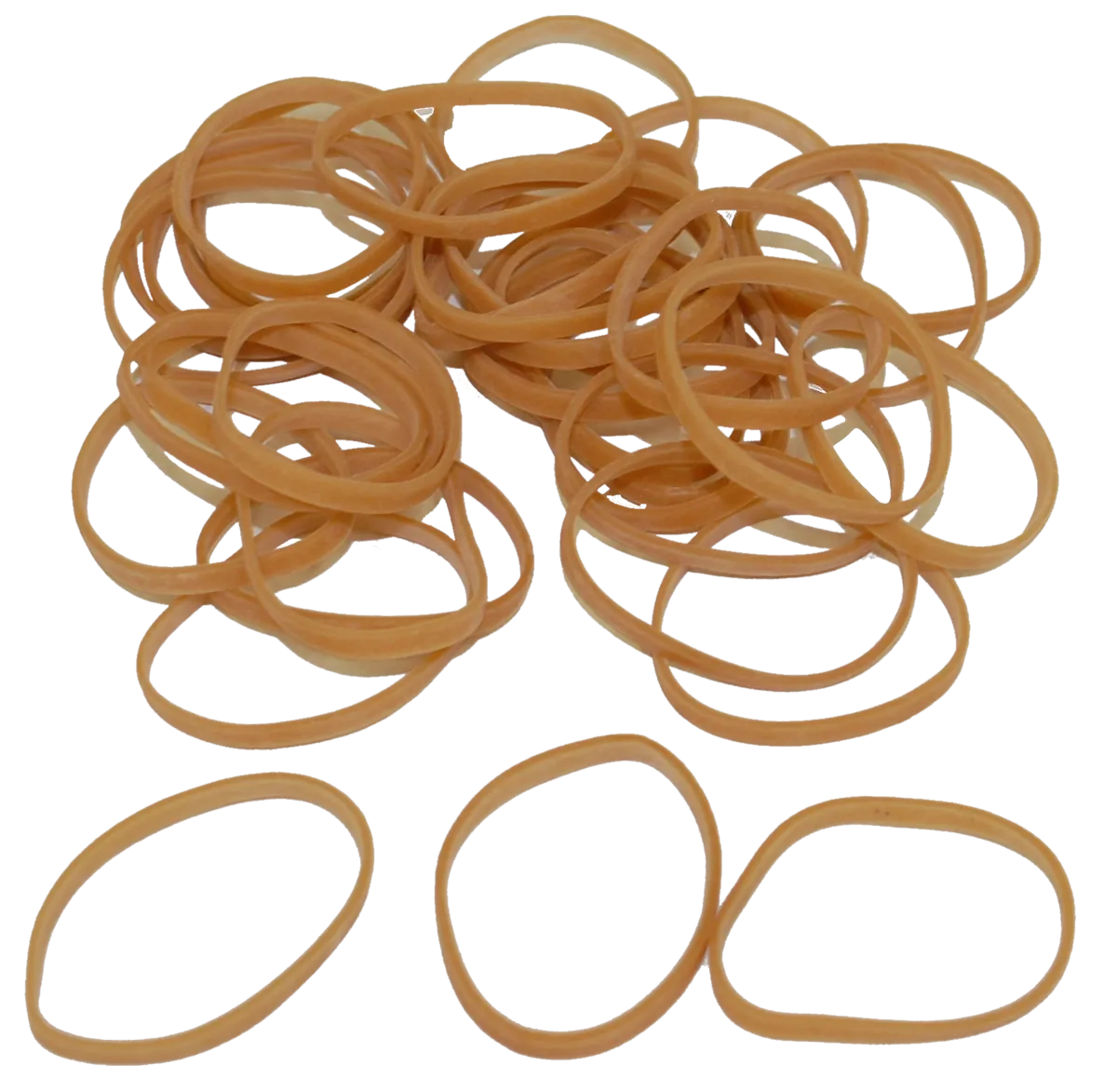 Standard Rubber Bands - 3" Circumference x 1/8" Wide