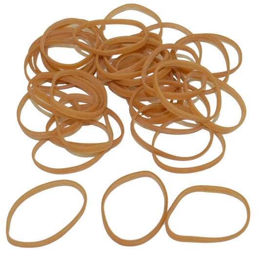Standard Rubber Bands - 3" Circumference x 1/8" Wide