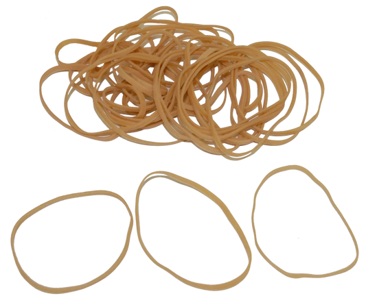 Standard Rubber Bands - 3 1/2" Circumference x 1/8" Wide