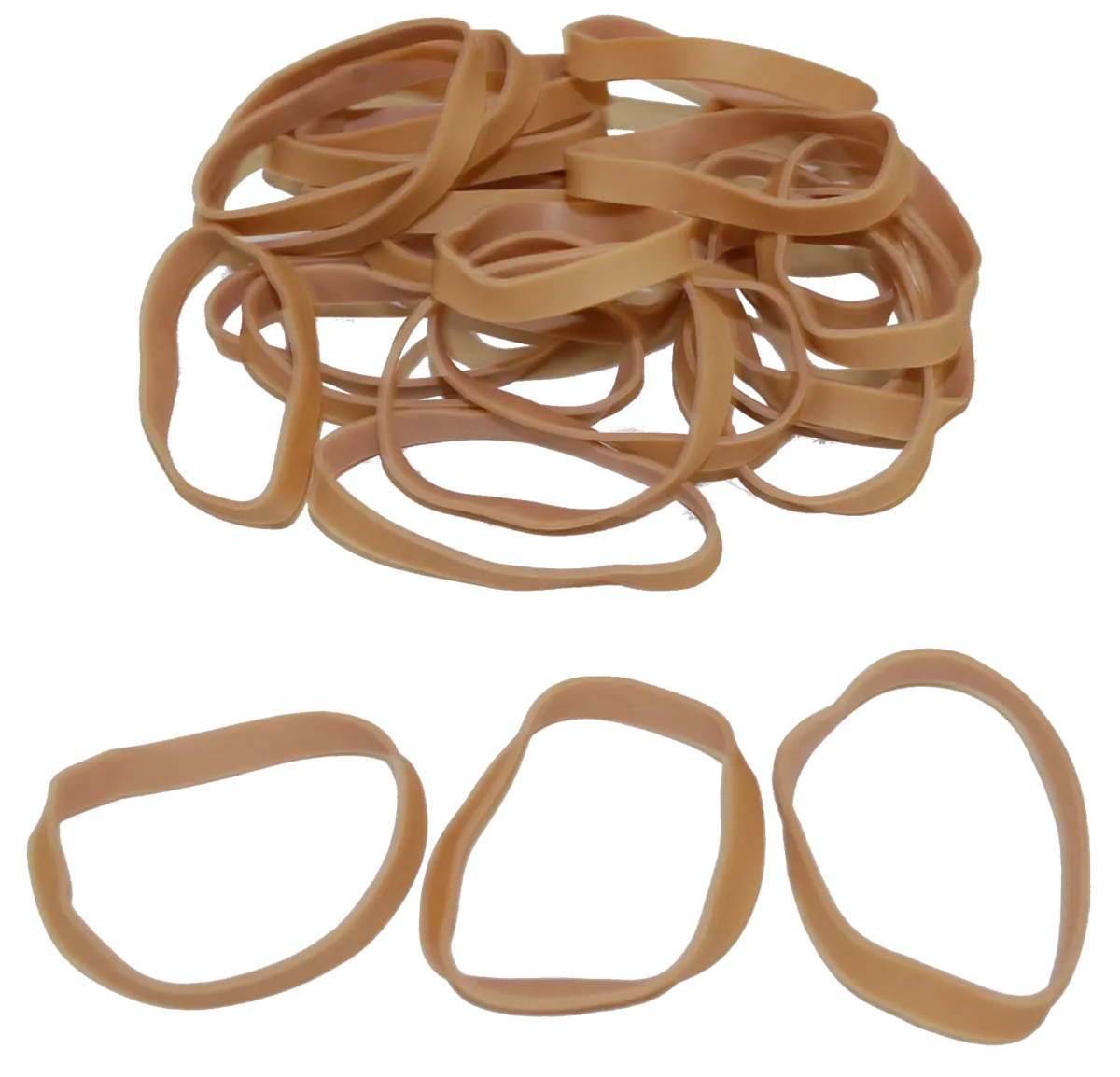 Standard Rubber Bands - 2 1/2" Circumference x 1/4" Wide