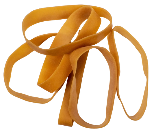 Standard Rubber Bands - 3 1/2" Circumference x 1/2" Wide
