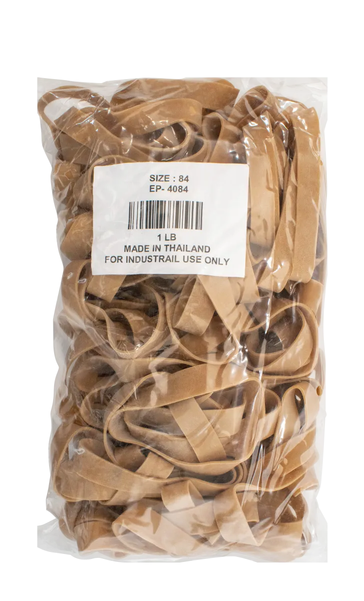 Standard Rubber Bands - 3 1/2" Circumference x 1/2" Wide