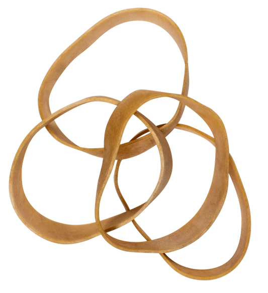 Standard Rubber Bands - 5" Circumference x 5/8" Wide