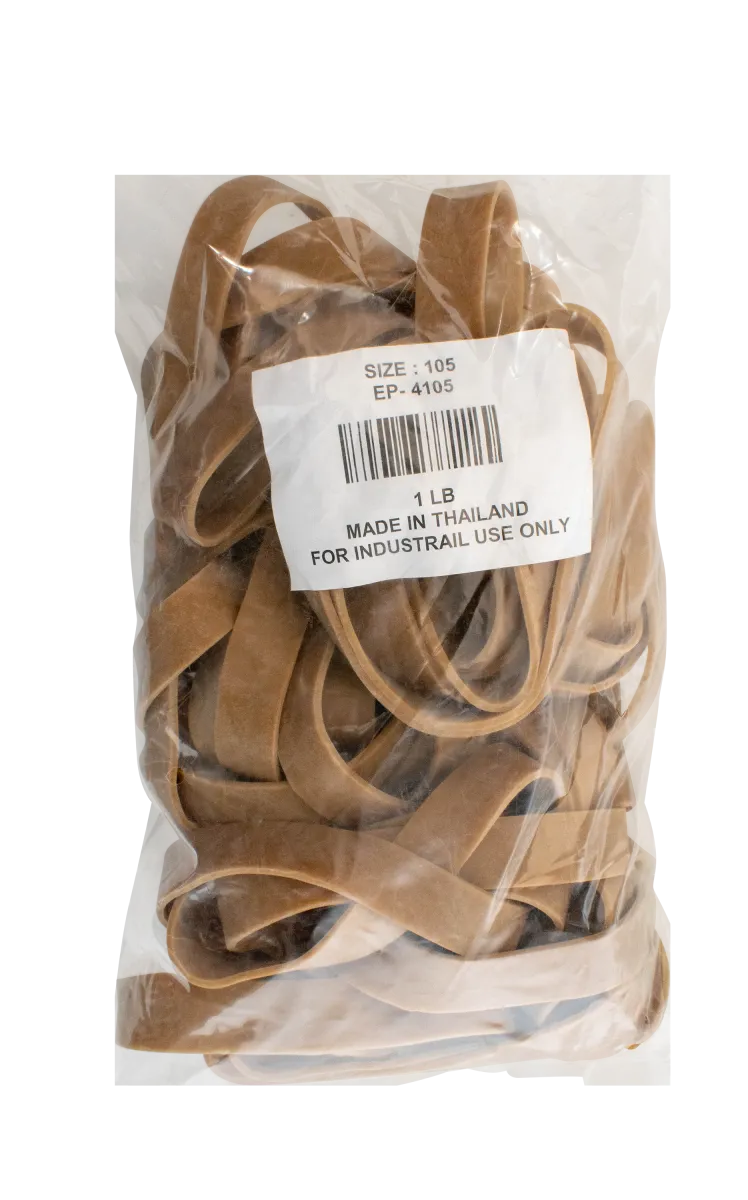 Standard Rubber Bands - 5" Circumference x 5/8" Wide