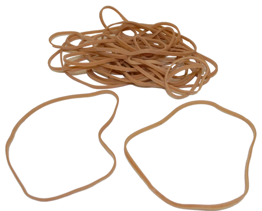 Standard Rubber Bands - 7" Circumference x 1/8" Wide