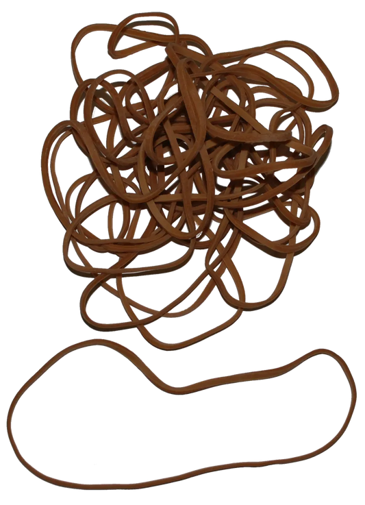 Standard Rubber Bands - 8" Circumference x 1/8" Wide