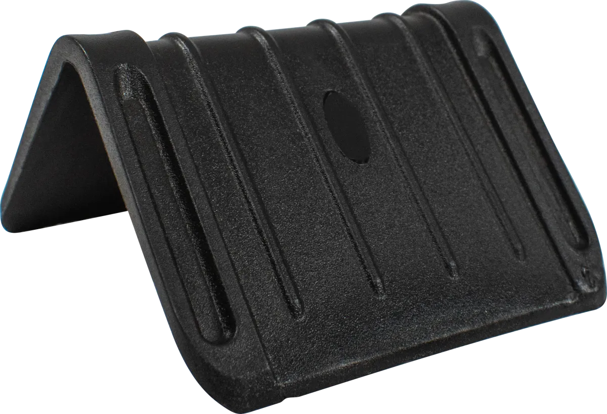 Edge Protectors - 1 3/4" x 1" Black Poly for 3/4" Strap