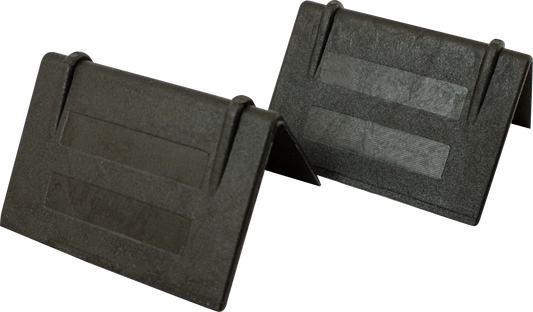 Edge Protectors - 2 1/8" x 1 1/2" Black Poly for 1 1/2" Strap