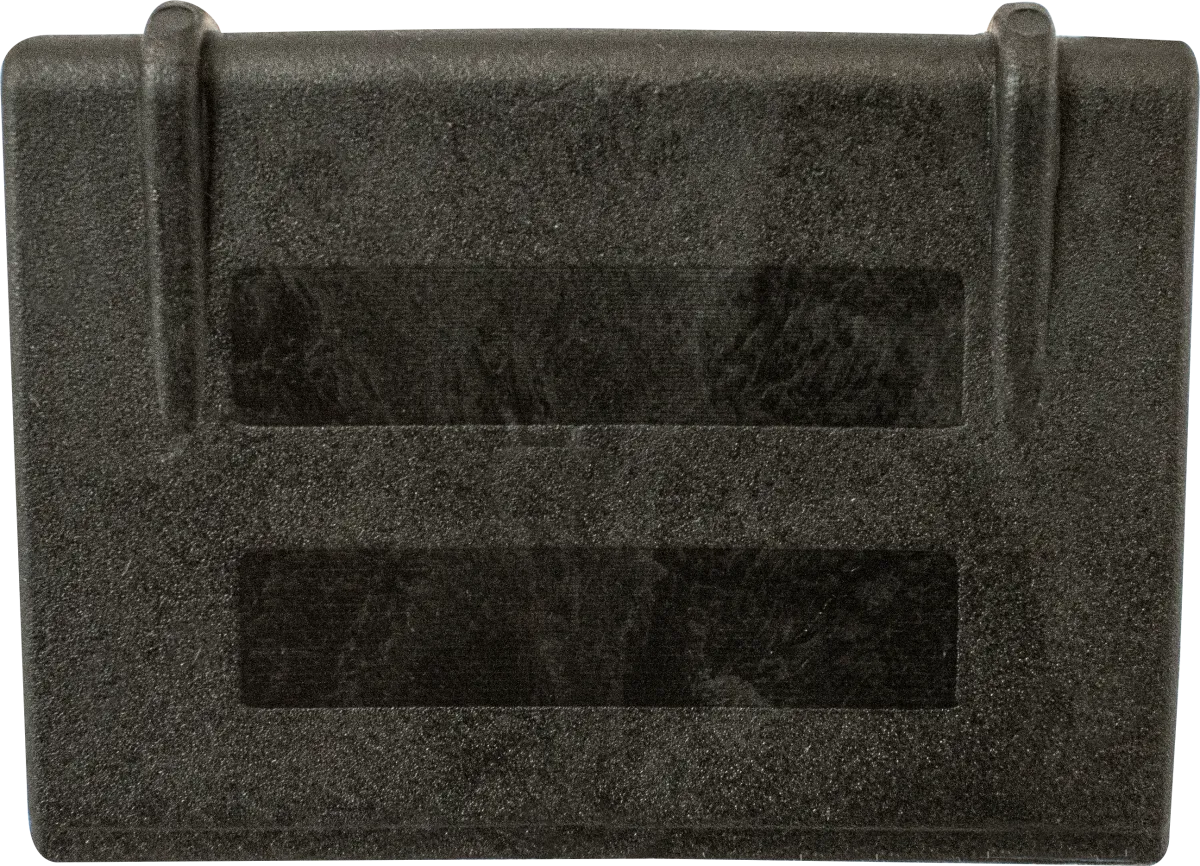 Edge Protectors - 2 1/8" x 1 1/2" Black Poly for 1 1/2" Strap