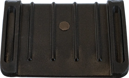 Edge Protectors - 2 1/4" x 1 5/8" Black Poly for 1 1/2" Strap