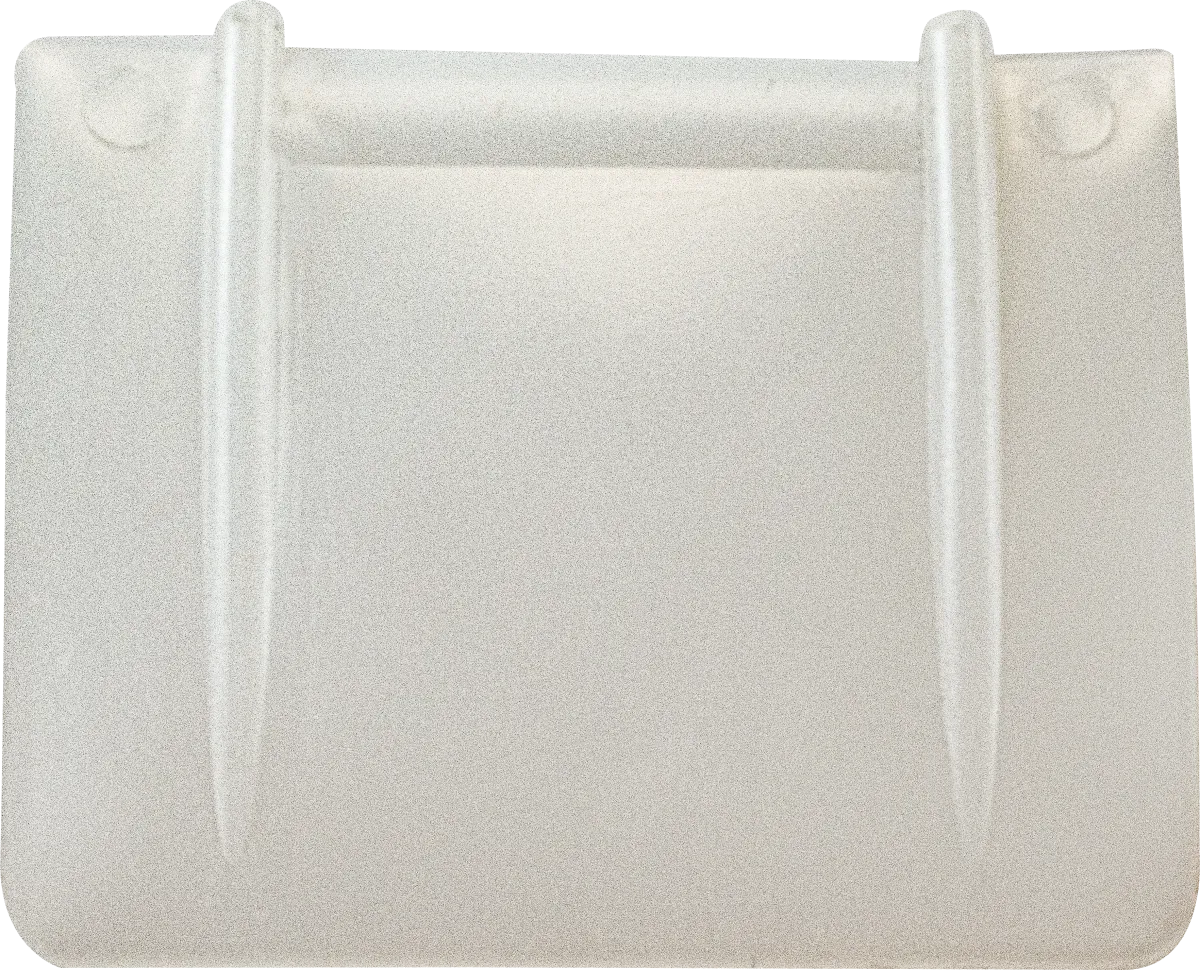 Edge Protectors - 2 1/2" x 2" White Poly for 1 1/4" Strap