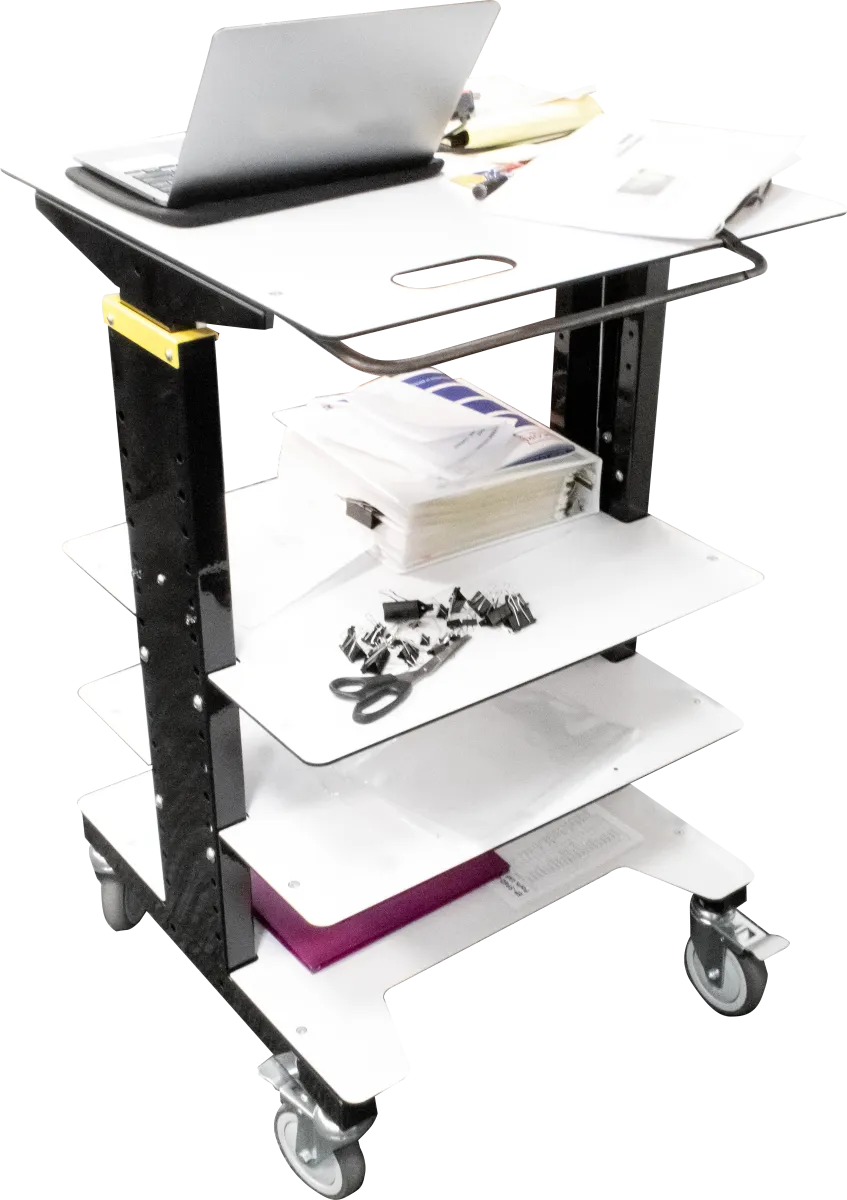 Ergonomic Power Mobile Cart - Laminate